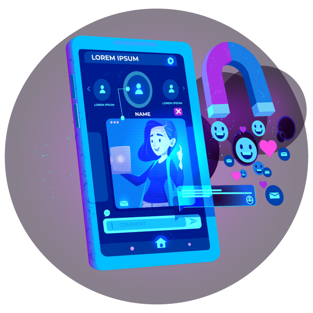 Social media engagement