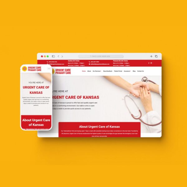 Urgentcare of kansas website